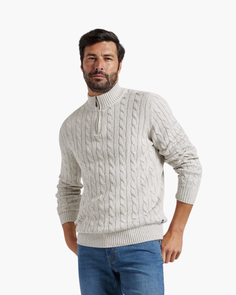 Meribel Zip Men's Sweater