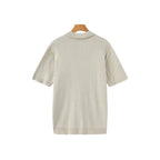 Men's Ribbed Polo Shirt